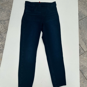 Spanx Jeanish Ankle Leggings Jeans Twilight Rinse‎ Dark size Small Petite
